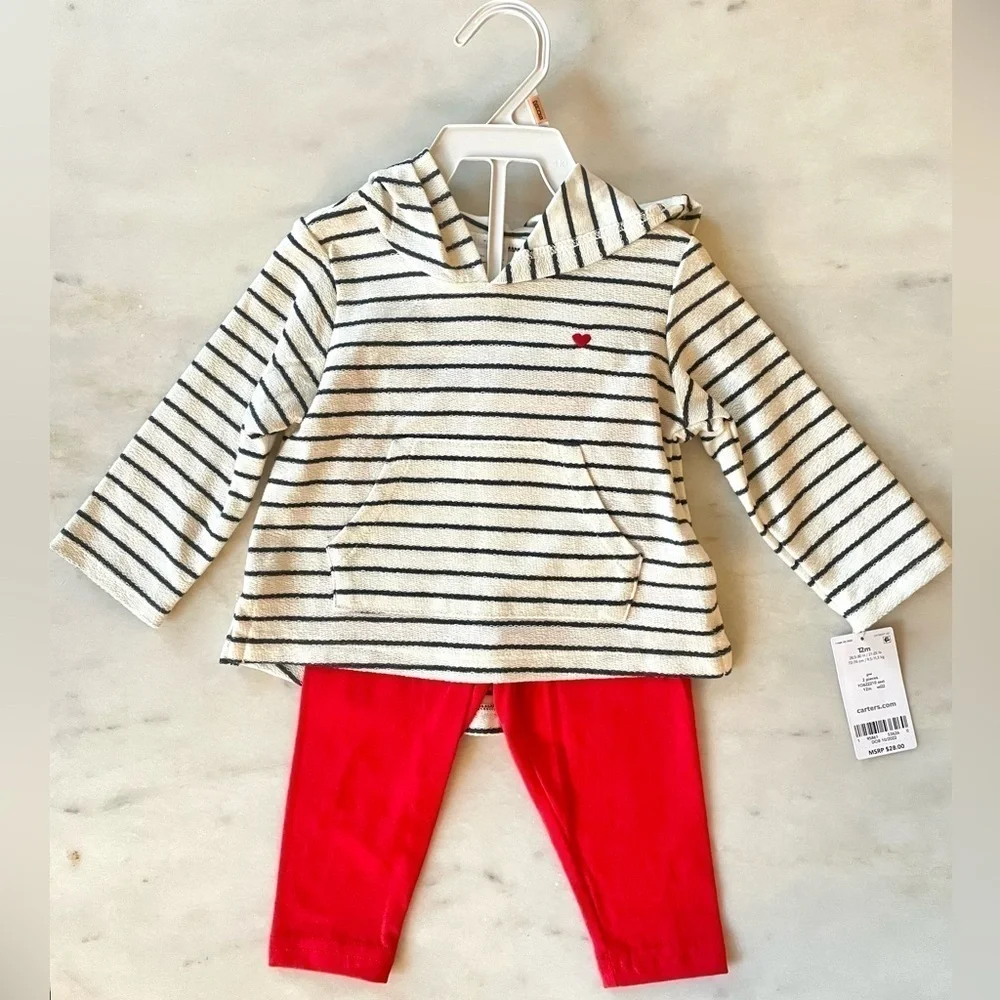 NWT Carter’s Valentines Set 12 months